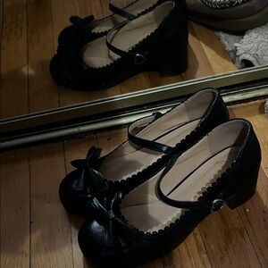 Black Mary Jane Shoes